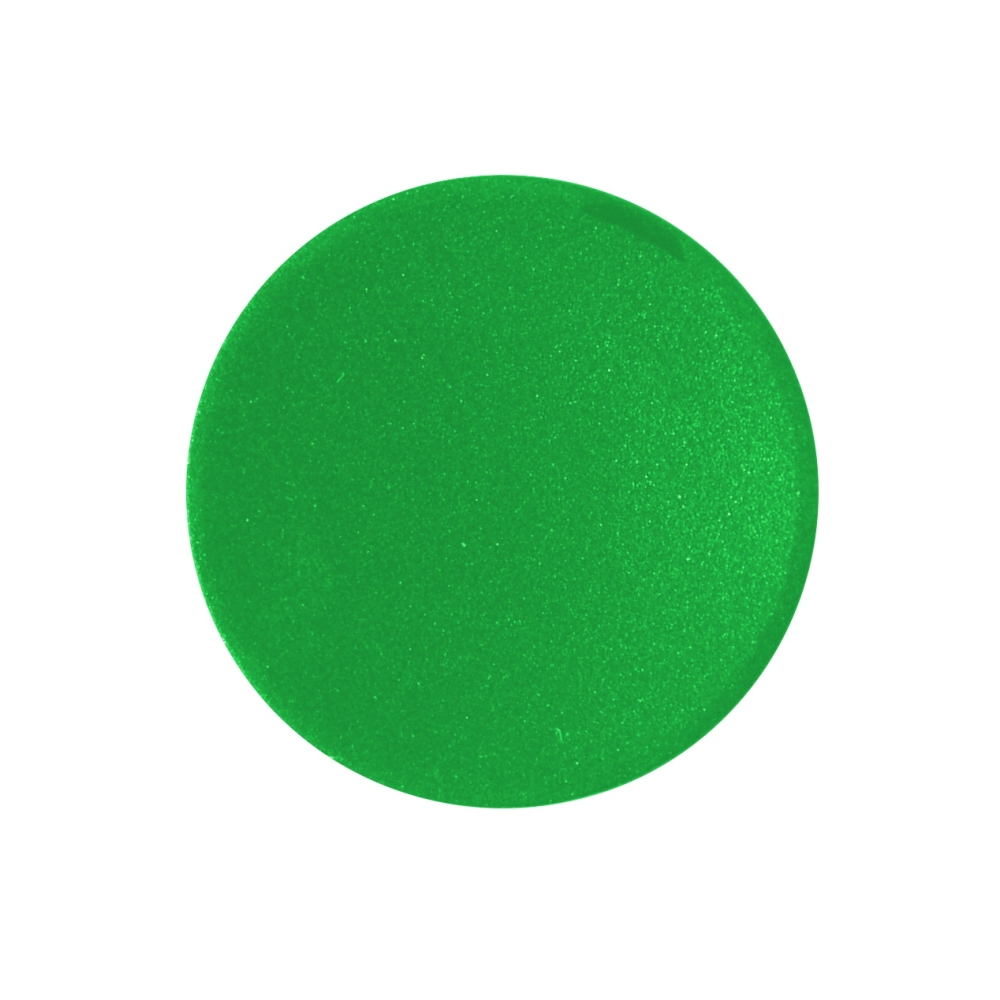Placuta fata pt.buton plat verde