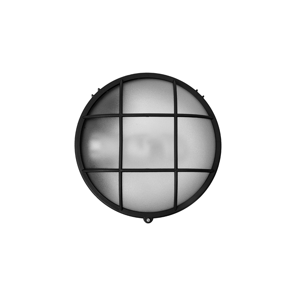 PLAFONIERA GRF314  1XE27 IP44 NEGRU