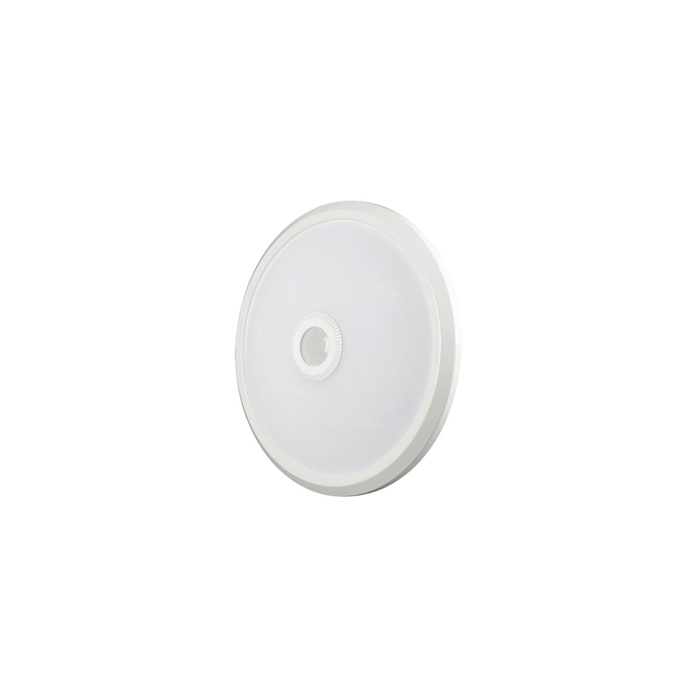 PLAFONIERA LED 12W IP20 SENZOR DE MISCARE 3IN1 - ALB