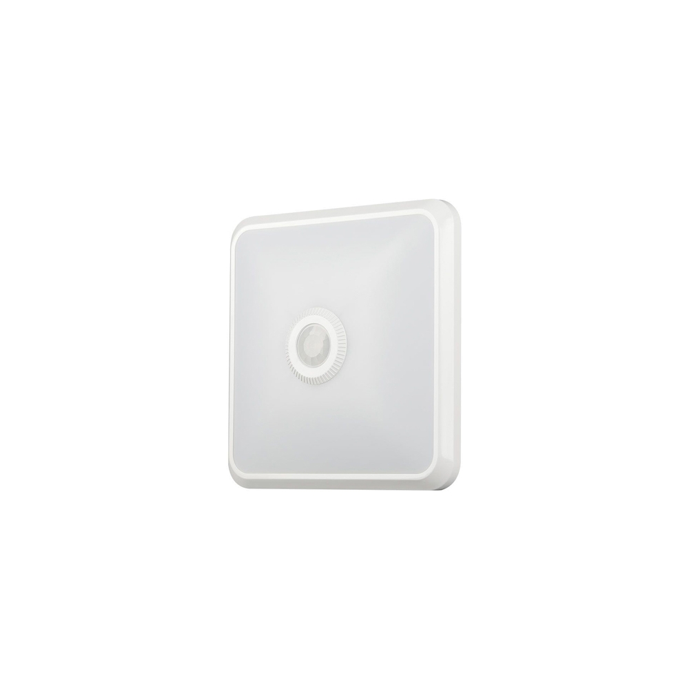 PLAFONIERA LED 12W IP20 SENZOR DE MISCARE 3IN1 - ALB