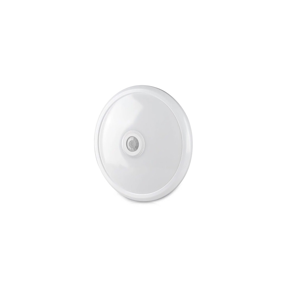 PLAFONIERA LED 12W IP20 SENZOR DE MISCARE 6400K ALB RECE