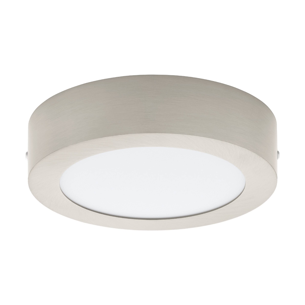 Plafoniera LED &Oslash;170 nichel-mat 'FUEVA PRO'