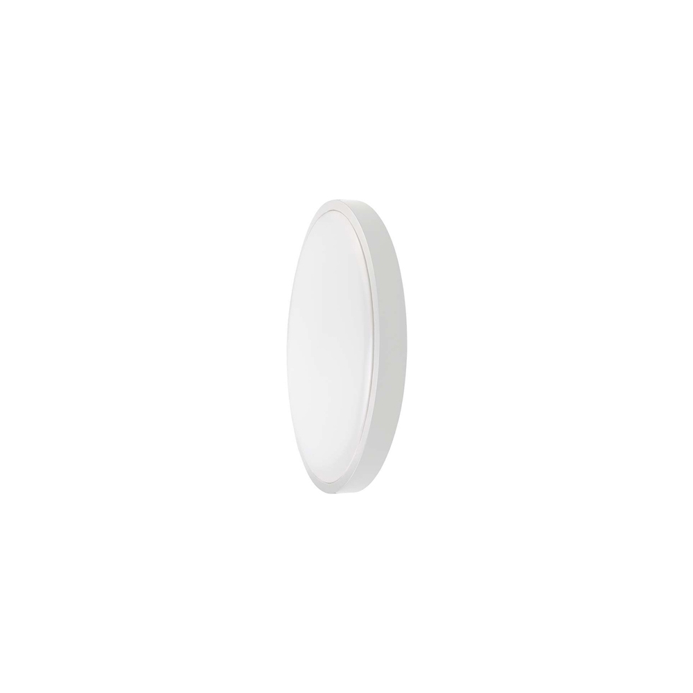 PLAFONIERA LED 18W IP44 CU SENZOR 6500K ALB RECE - ALB