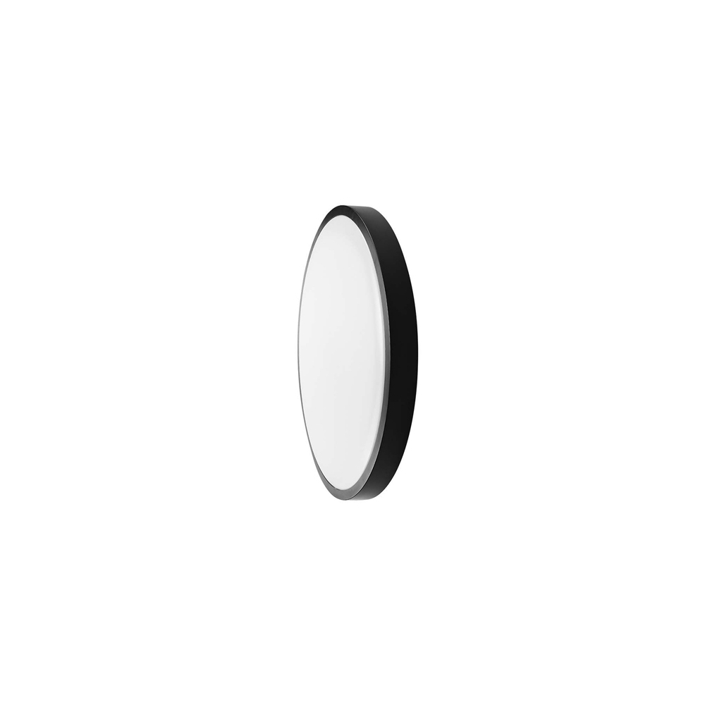 PLAFONIERA LED 36W IP44 6500K ALB RECE - NEGRU