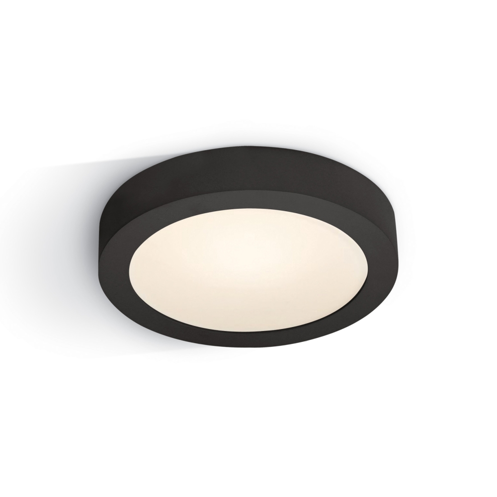 Plano Roand LED Plafo 16W, 1006lm, 3000K, 230V, IP40,negru