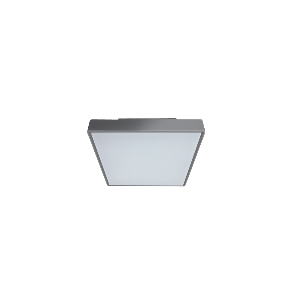 Plasto LED 16W, 3000K, 960lm, 230V, IP65, plastic, gri