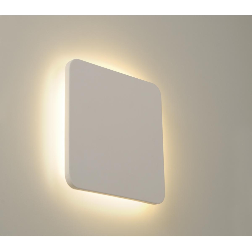 PLASTRA patrat lampa perete,
