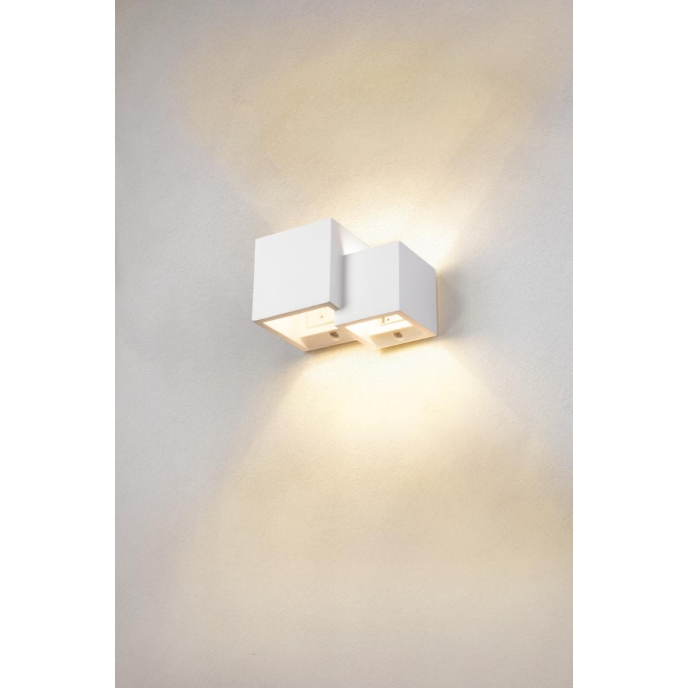 PLASTRA WL CUBES 15W 230V IP20 alb