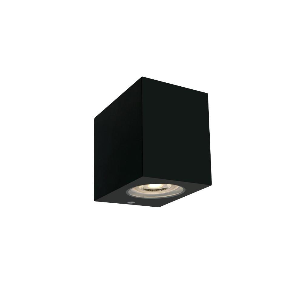 Plazma 6W GU10 IP65 IK06 100-240V Dimm negru