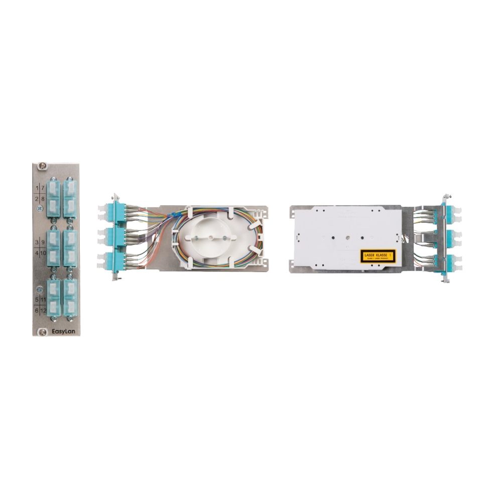 Plug-in Modul for Modul Rack, 3U, 06xLCD OM4
