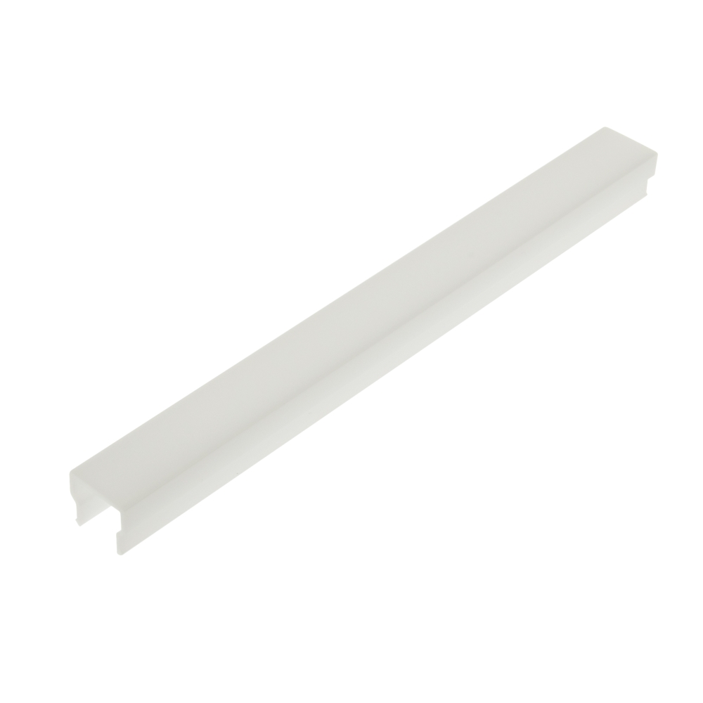 PMMA capac KLR patrat opal - L-2000mm B-14mm H-12,4mm