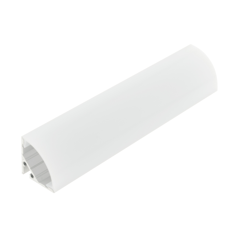 PMMA capac SP rotund opal - L-2000mm B-25mm H-25mm