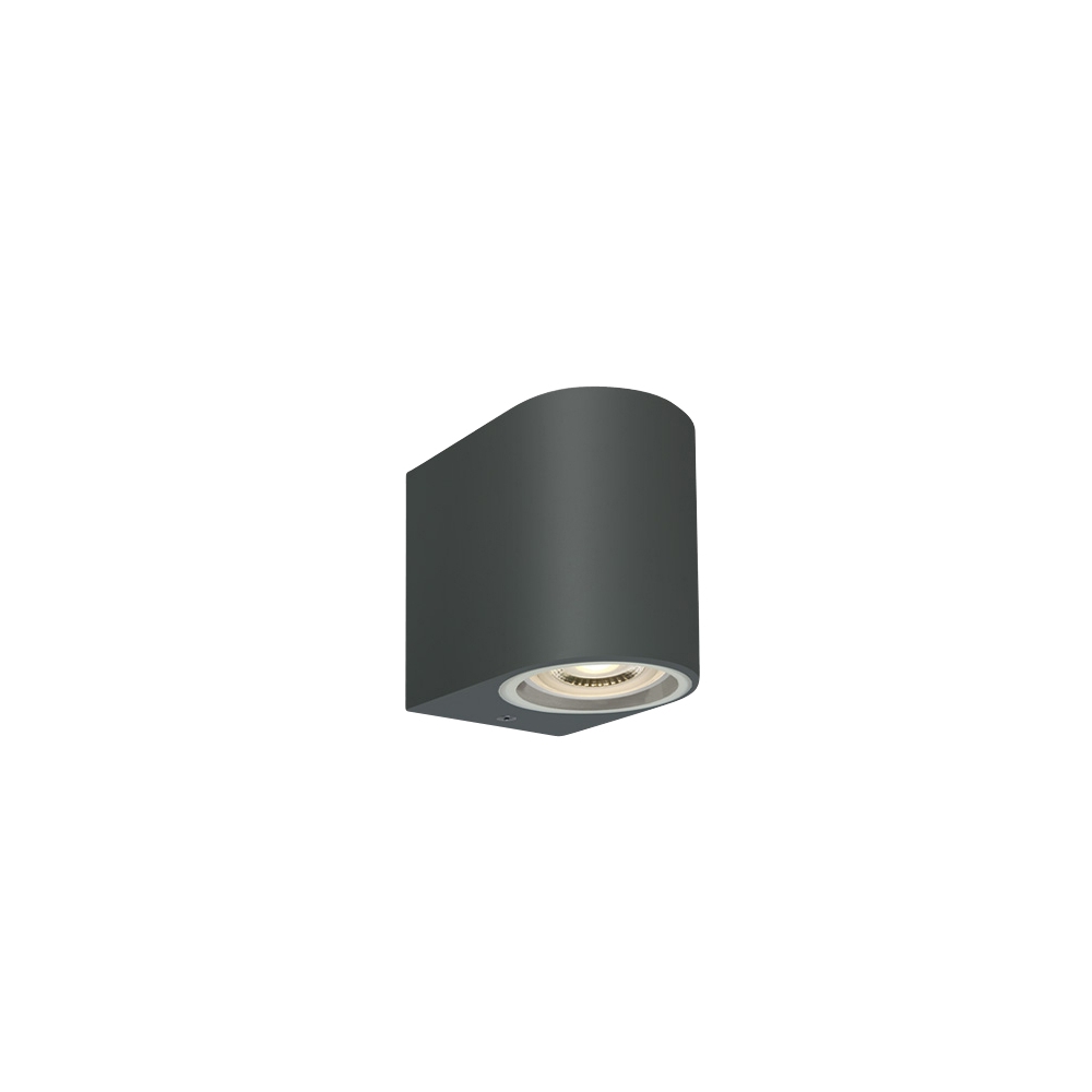 Porter 1 6W GU10 IP65 IK06 100-240V Dimm antracit