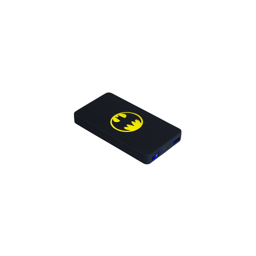 POWER BANK FAST CHARGE 6000MAH LOGO BATMAN