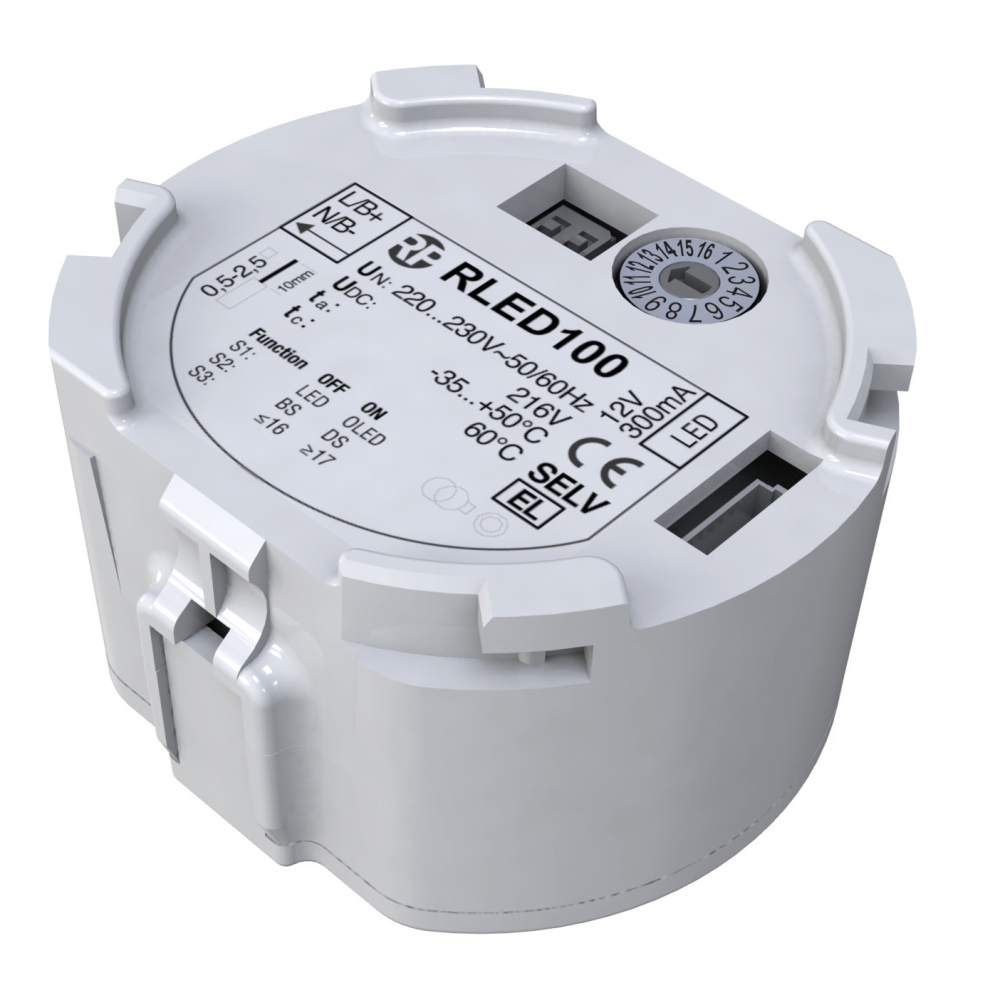 Power supply ptr.LED f. CPS cu individual light mon.