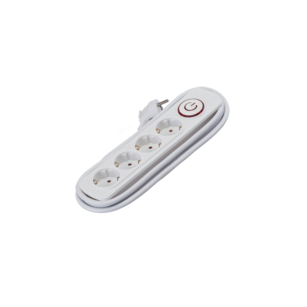 PRELUNGITOR 4 PRIZE 2M H05VV-F 3X1.5MM&sup2; + &Icirc;NTRERUPĂTOR