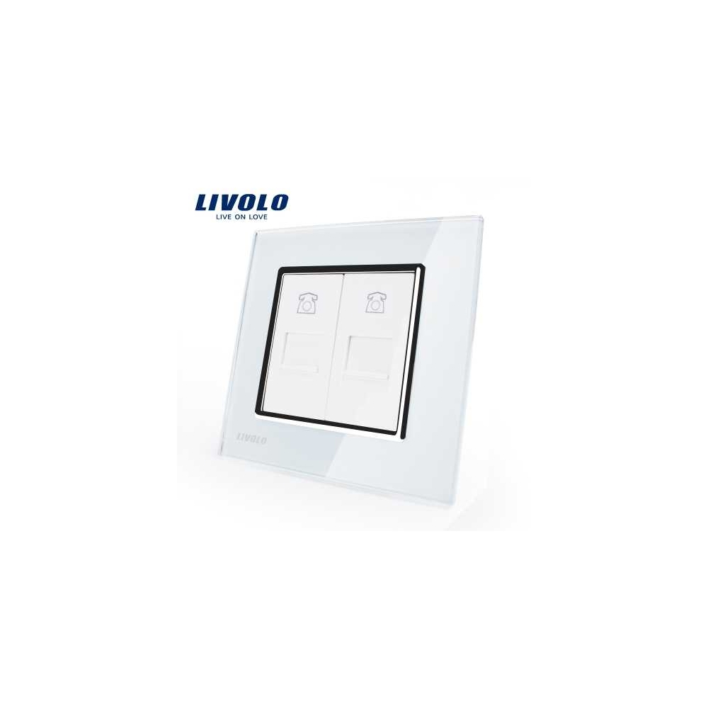 Priză dublă telefon, 2xRJ11