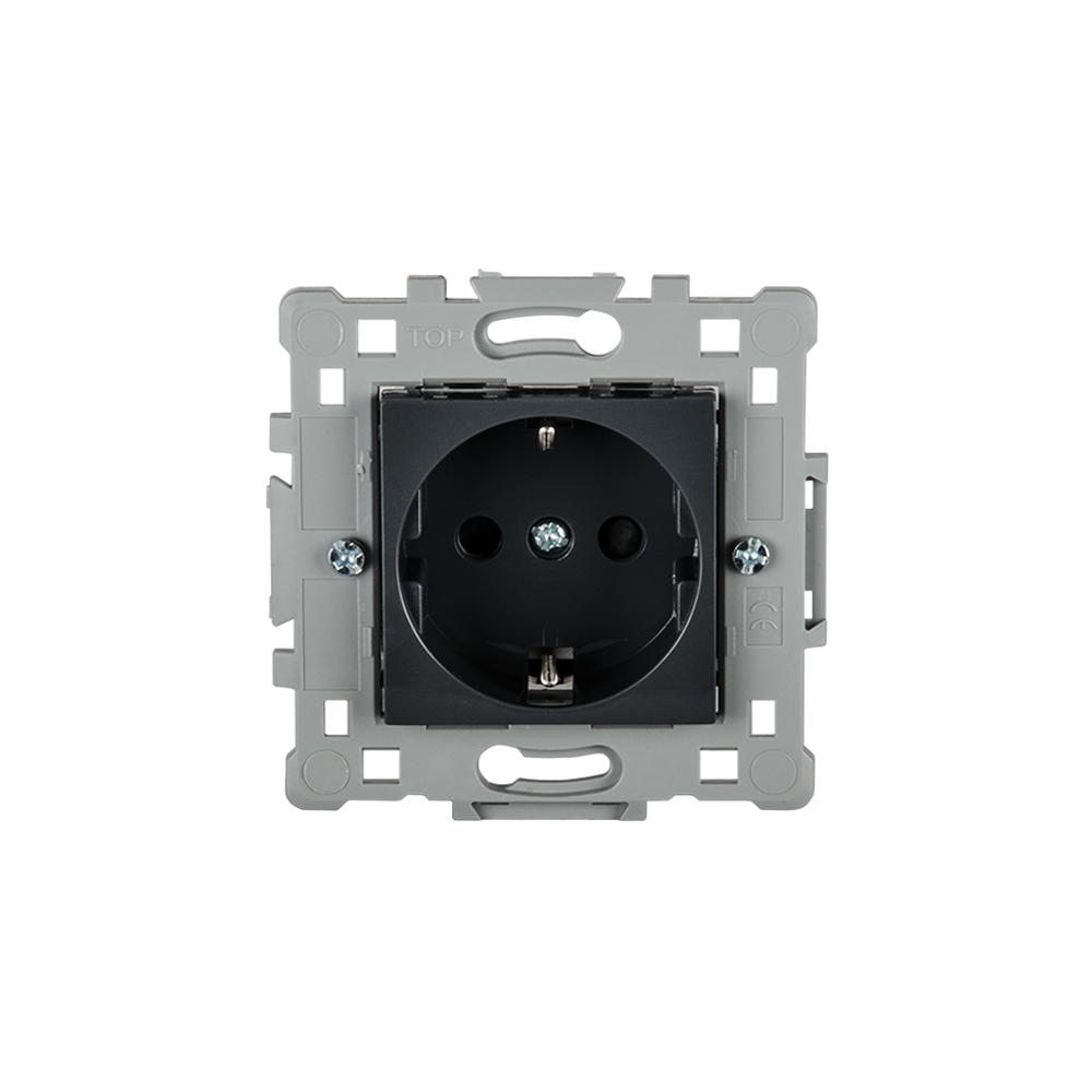 PRIZA SPLENDOR EL0616 NEGRU