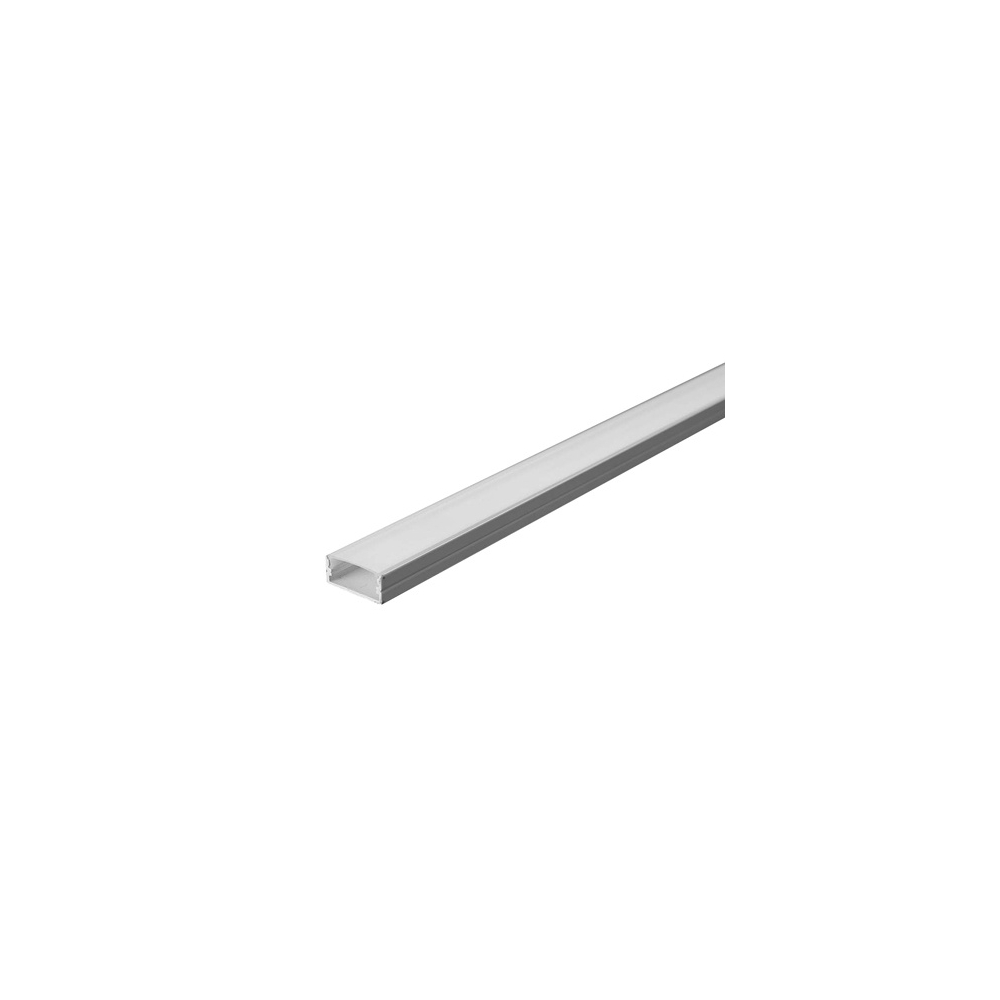 PROFIL ALUMINIU PENTRU 2M 17.4MM X 7.MM MAT ALB