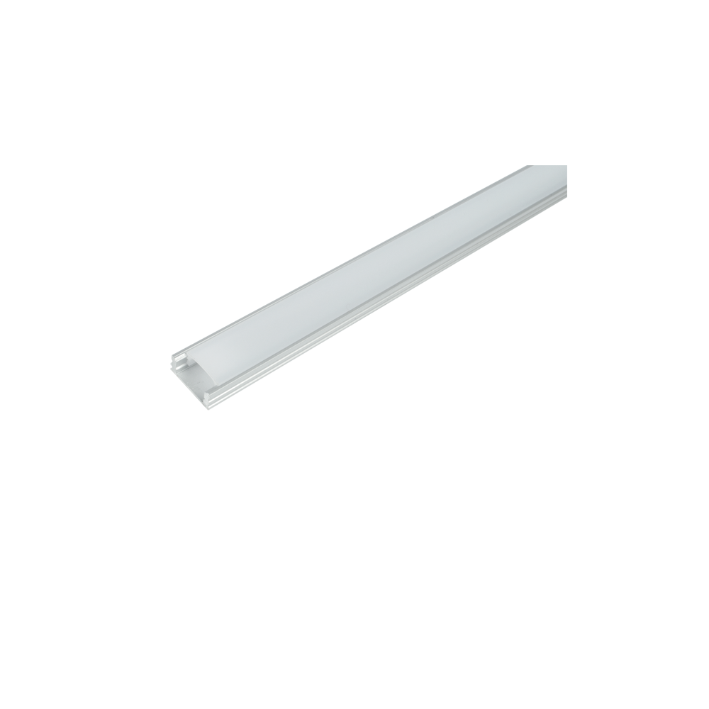 PROFIL DIN ALUMINIU CU CAPAC PVC ELM718/1-1000 1M