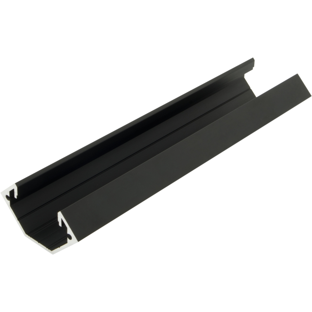 Profil din aluminiu TBE L-2000mm L-40mm H-14,5mm negru