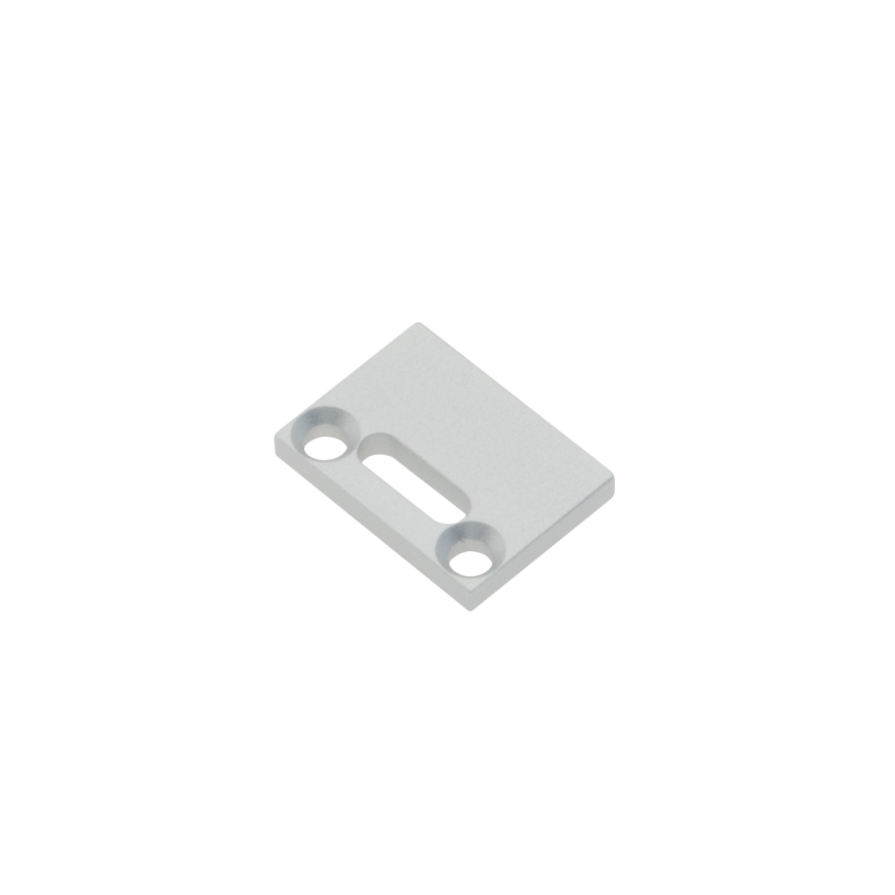 Profil end cap LBL flat with longhole incl. Screws