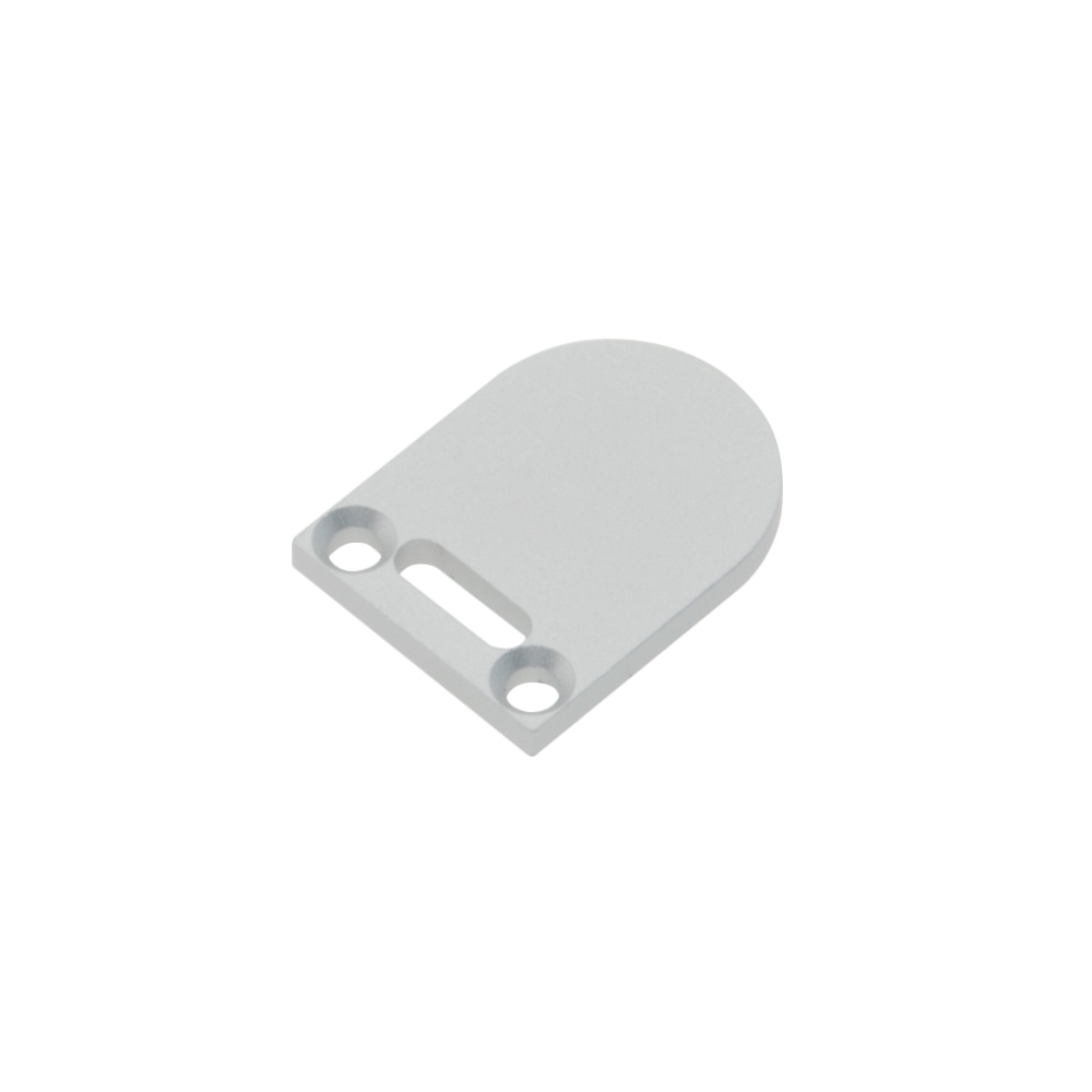 Profil end cap LBL round with longhole incl. Screws