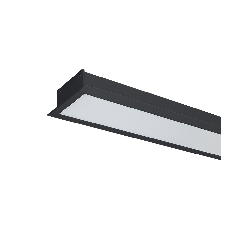 PROFIL LED INCASTRAT S77 32W 4000K 1500MM NEGRU