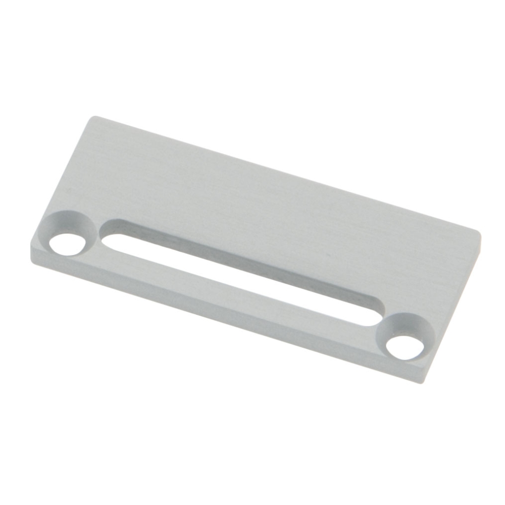 Profile end cap CLF flat with longhole incl. Screws