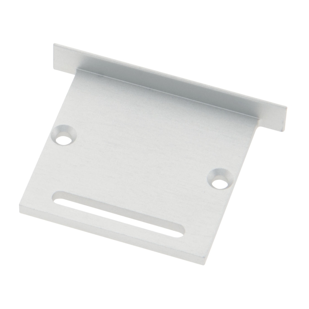 Profile end cap CLI flat with longhole incl. Screws