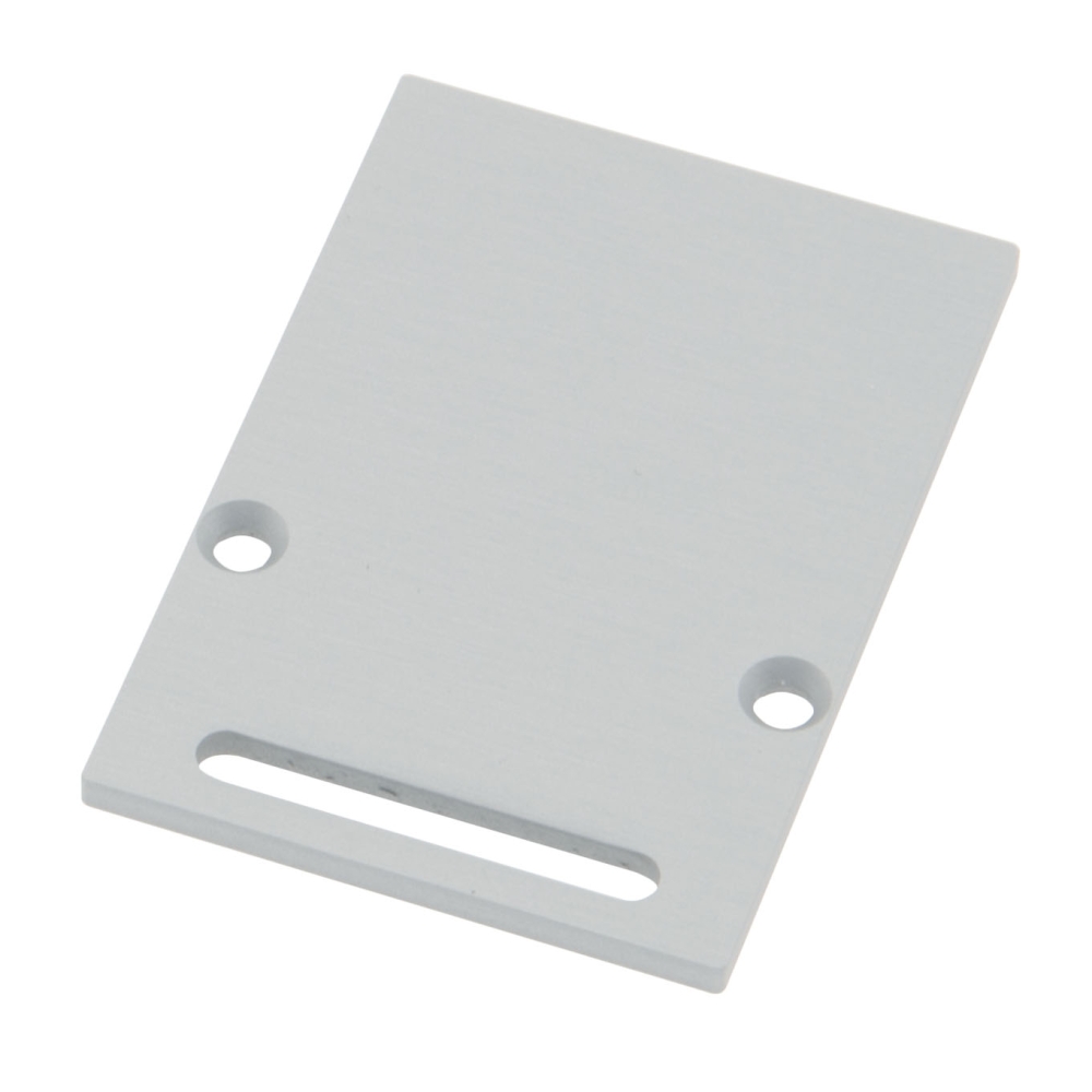Profile end cap CLR angular with longhole incl. Screws