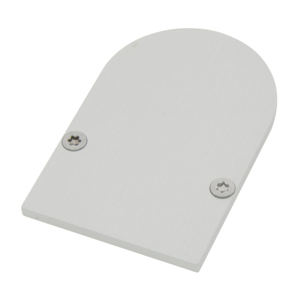 Profile end cap CLR round closed incl. Screws