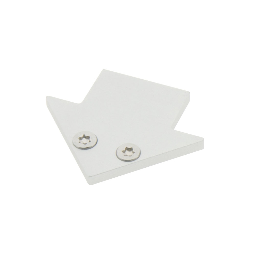 Profile end cap LBE angular closed incl. Screws