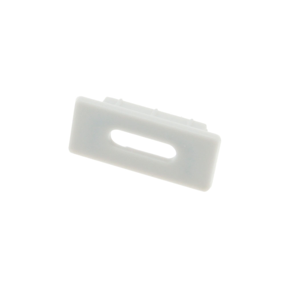 Profile end cap LBF flat with longhole
