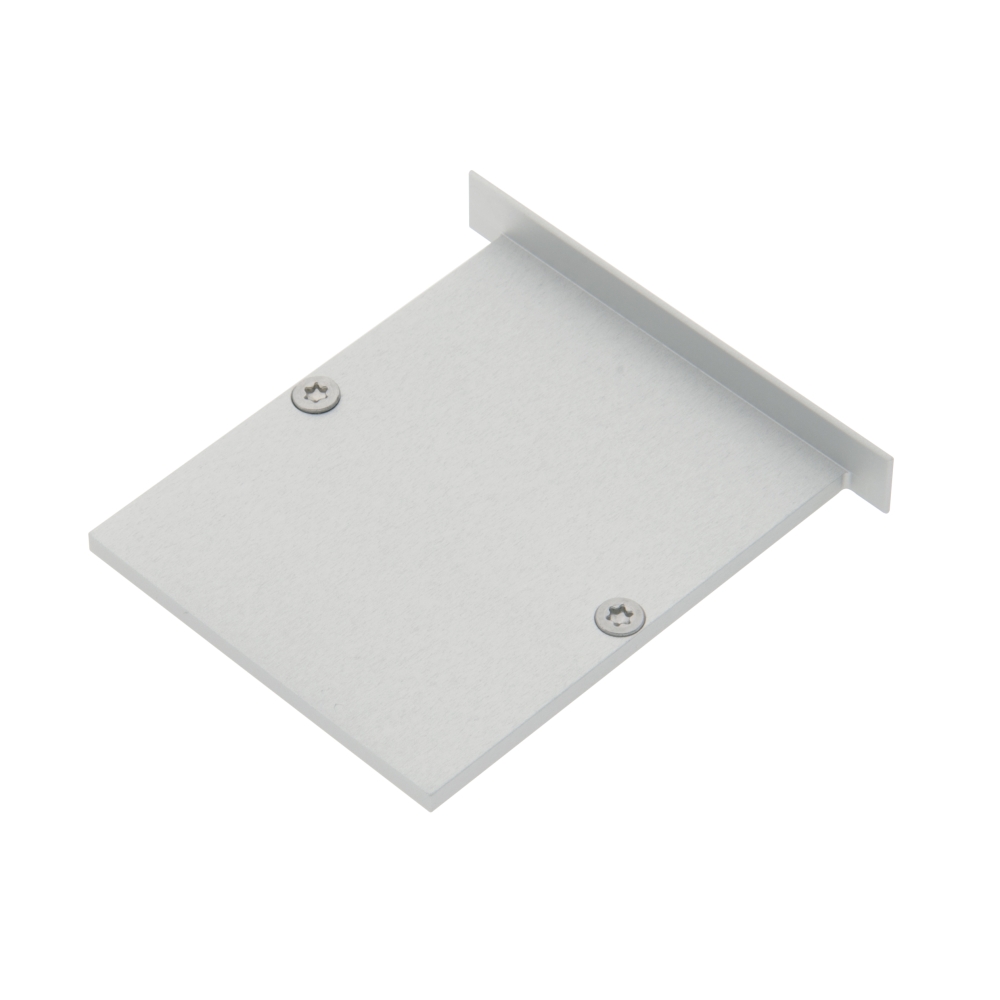 Profile end cap MFI flat closed incl. Screws
