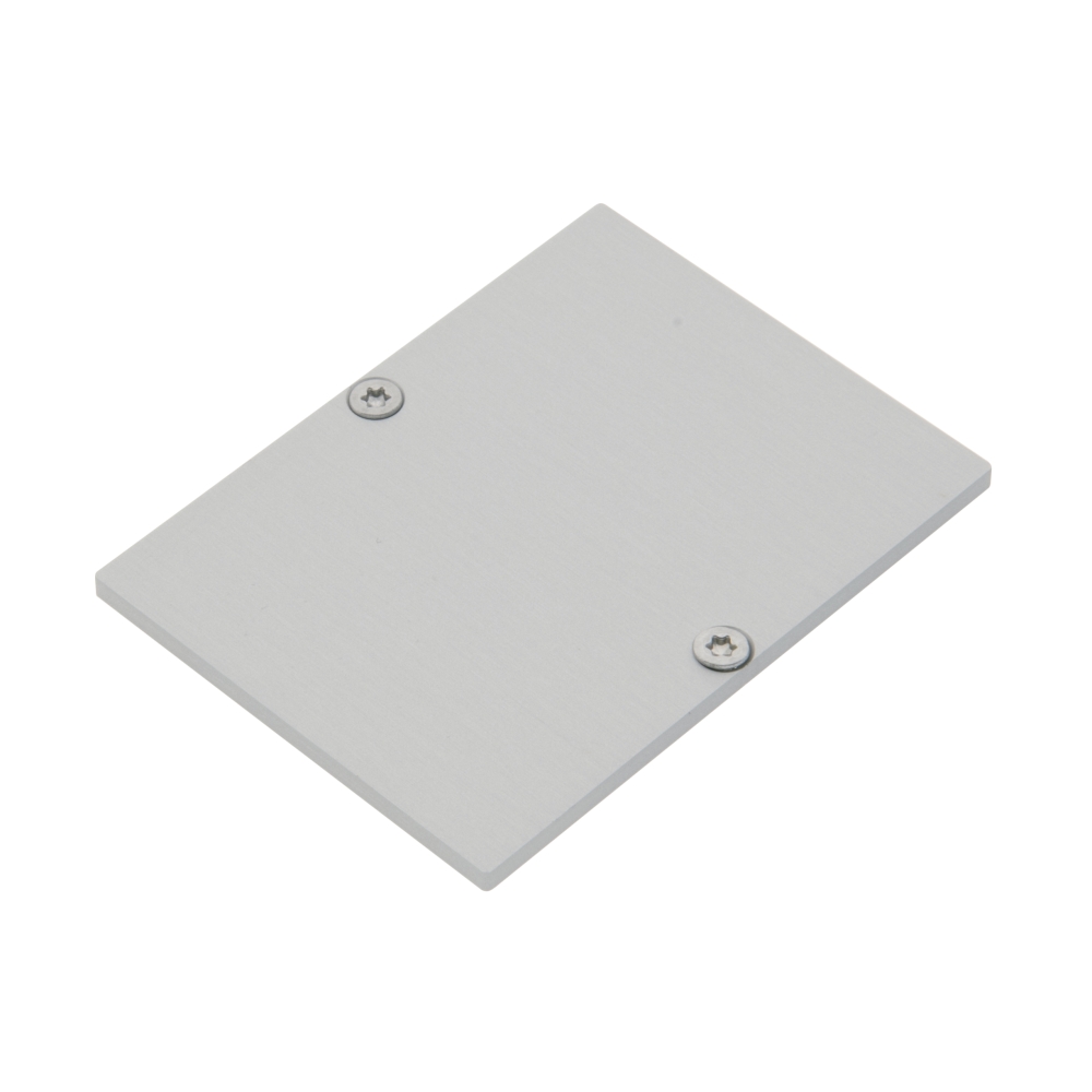 Profile end cap MFR flat incl. screws