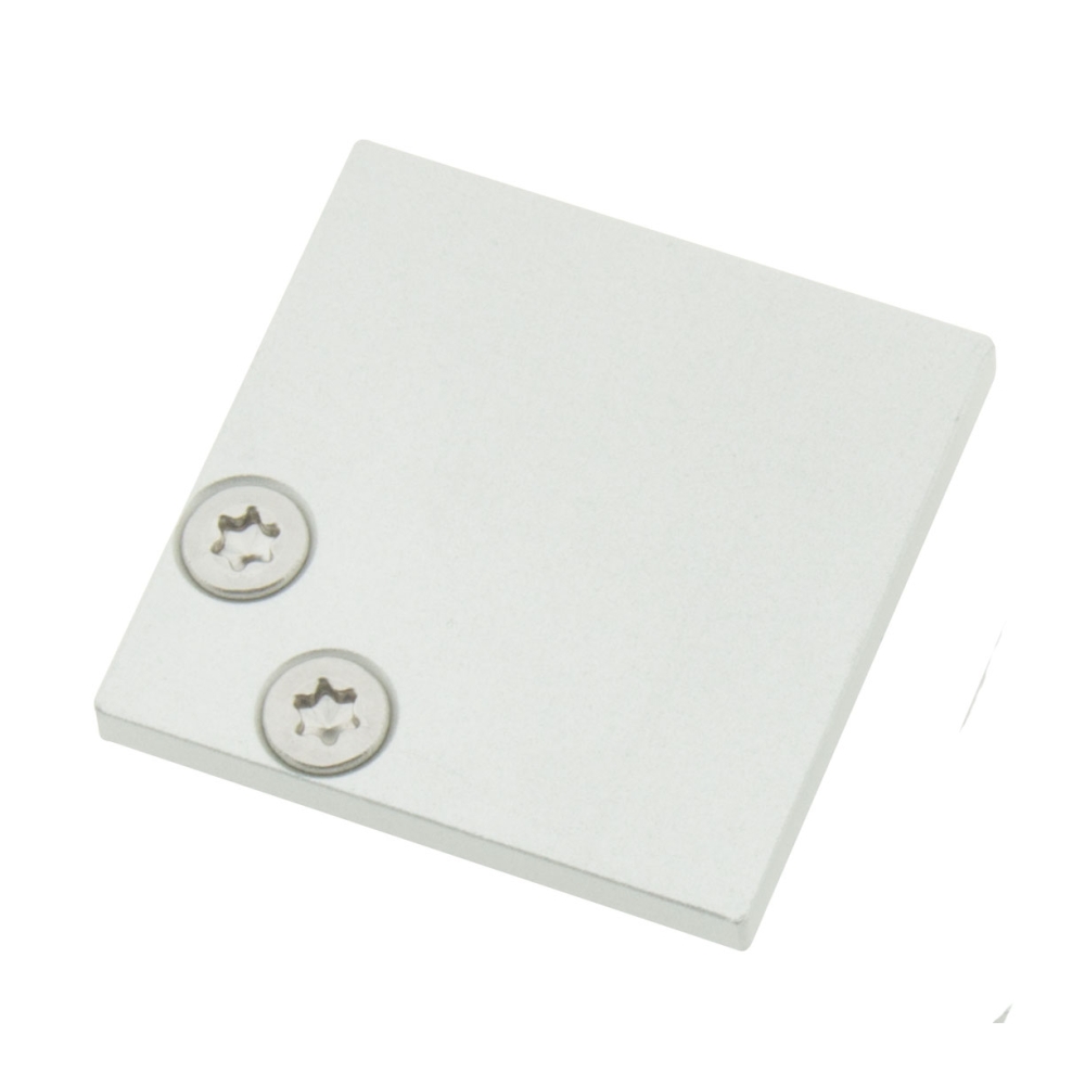 Profile end cap SPL square closed incl. screws