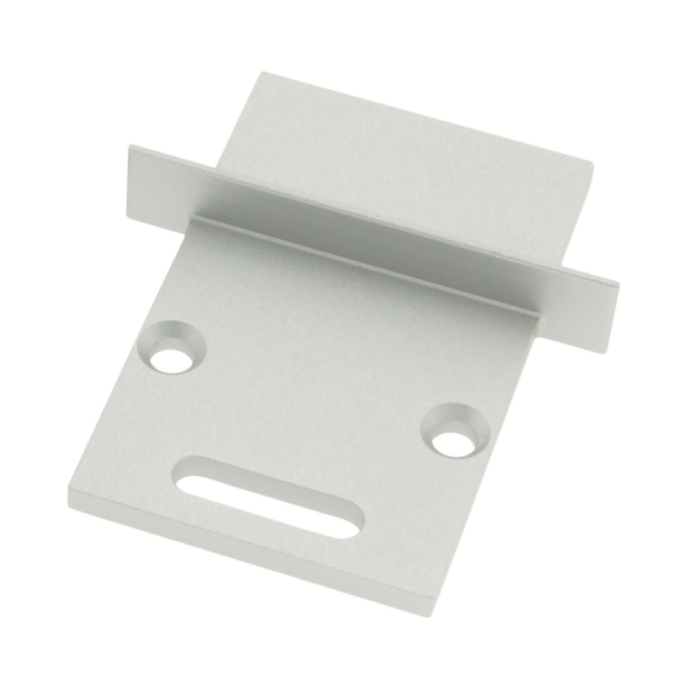 Profile end cap TBI angular with longhole for cable
