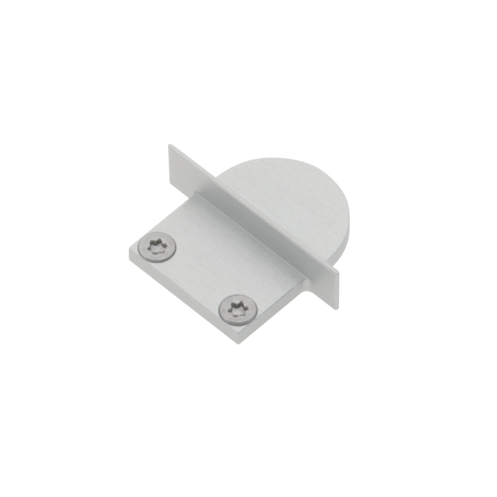 Profile endcap LBJ round closed incl. screws