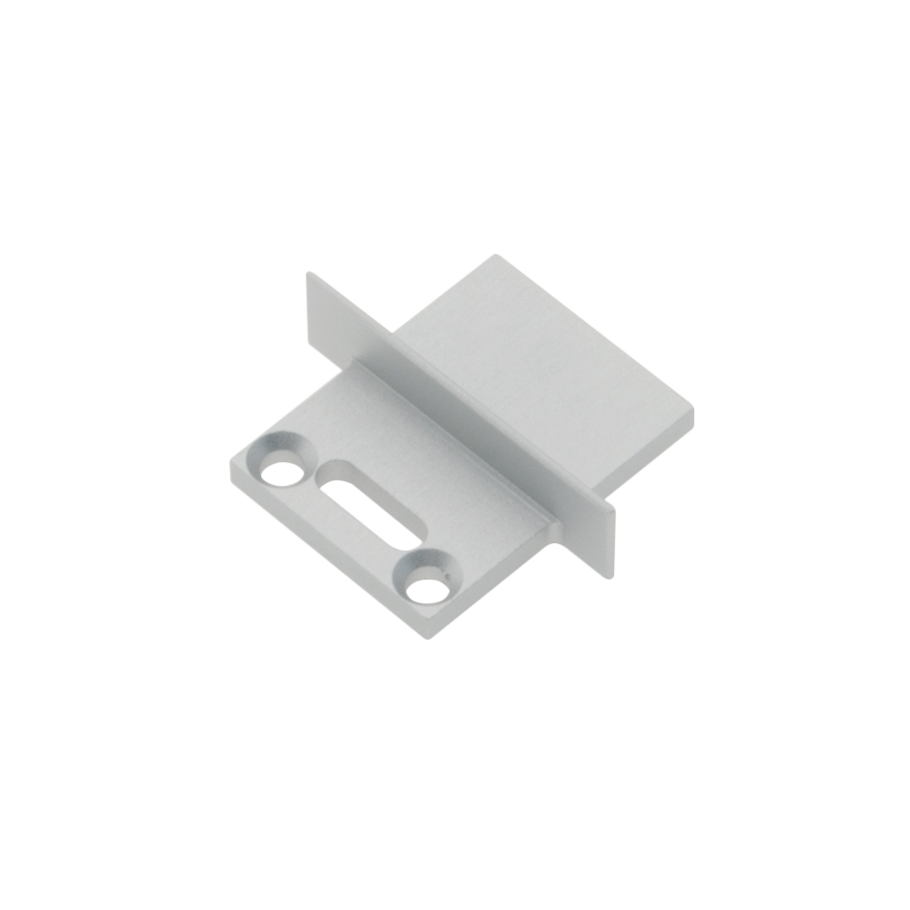 Profile endcap LBJ square with cable entry incl. screws
