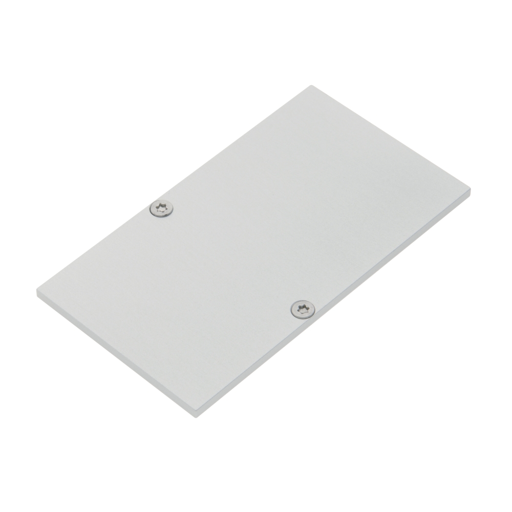 Profile endcap MFH square closed incl. screws