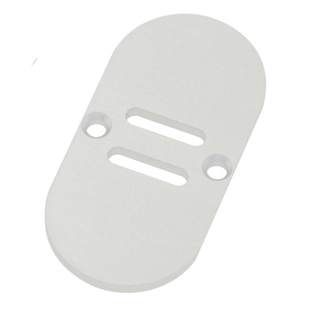 Profile endcap TBH round with cable entry incl. screws