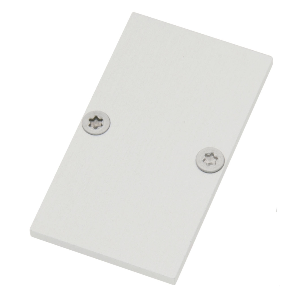 Profile endcap TBH square closed incl. screws