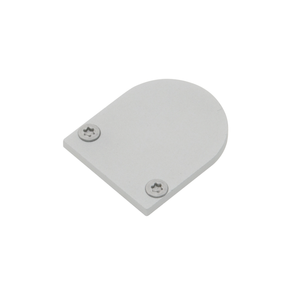 Profile endcap TBK round closed incl. screws