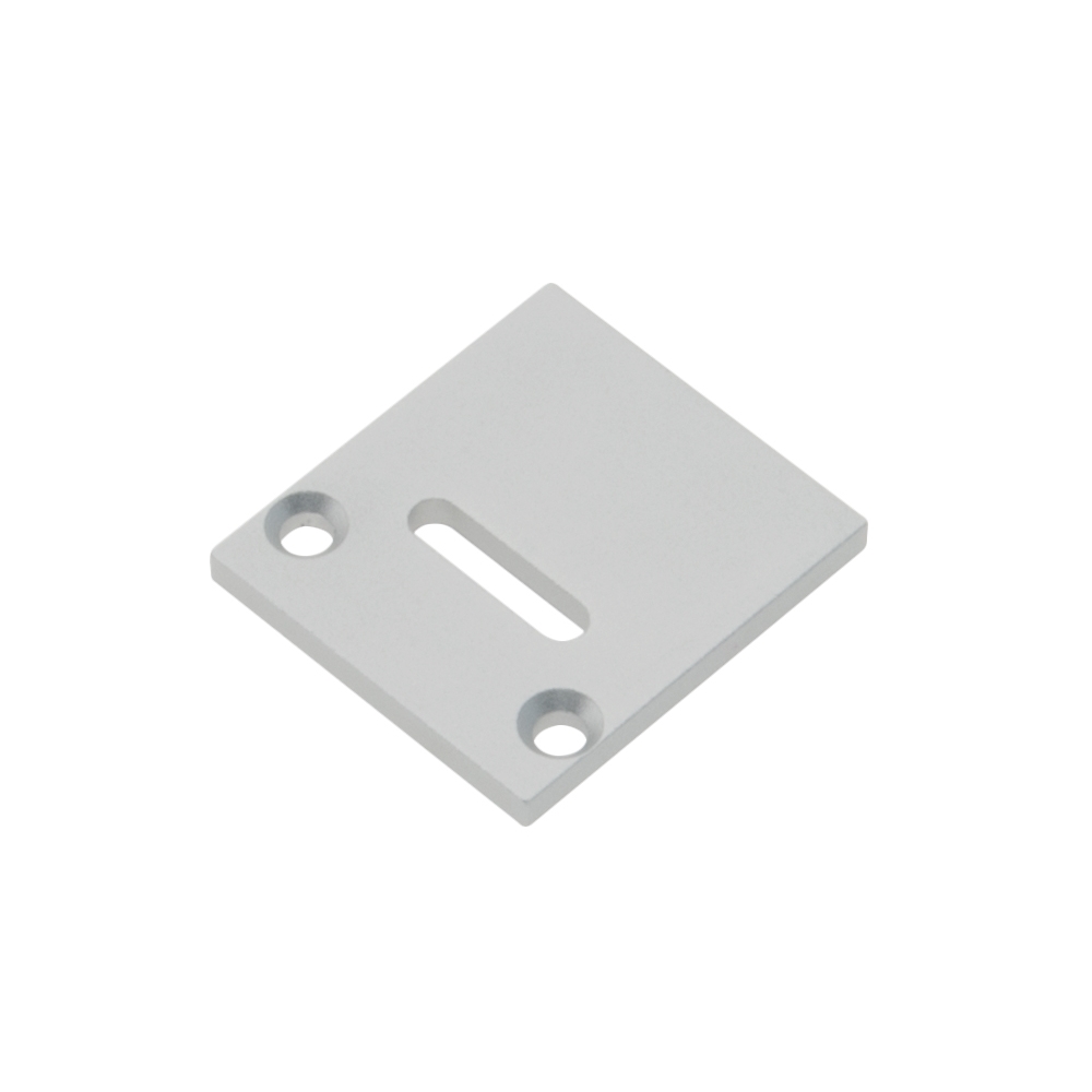 Profile endcap TBK square with cable entry incl. screws