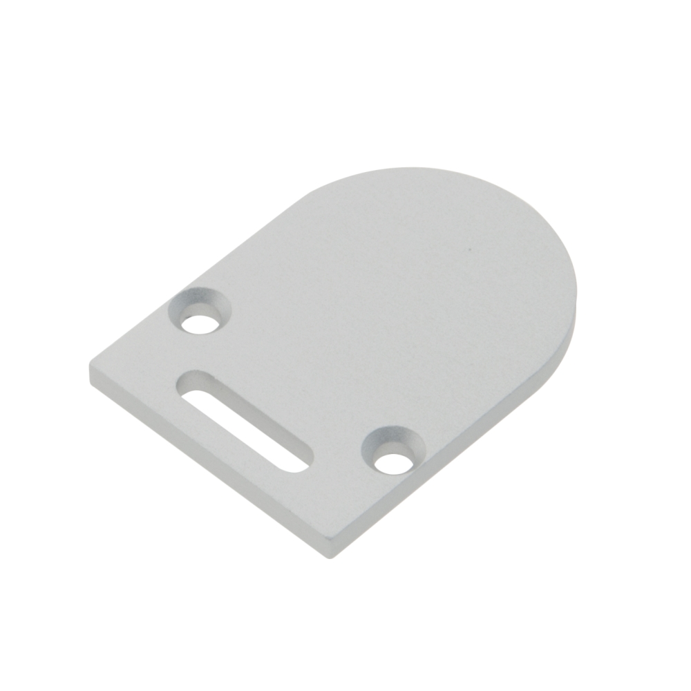 Profile endcap TBL round with cable entry incl. screws