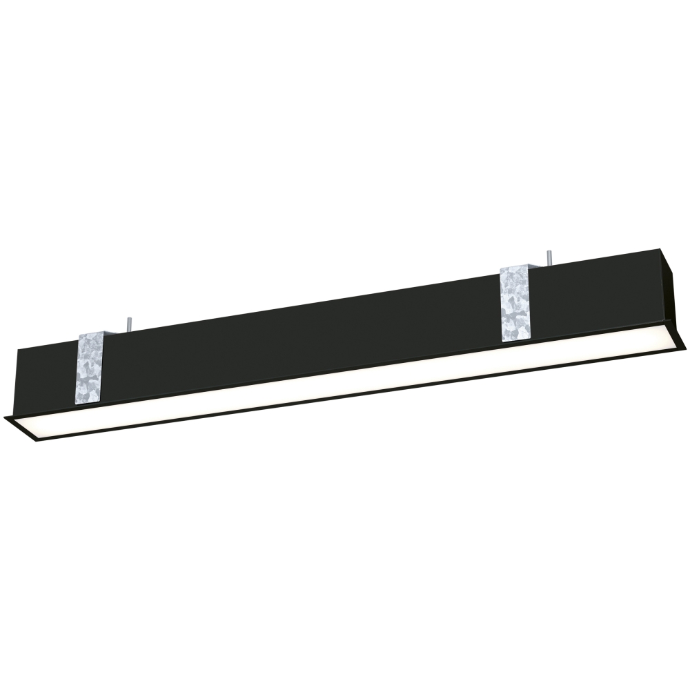 Profile luminaire RE 24W 3000K 3048lm ECG black L-1140mm