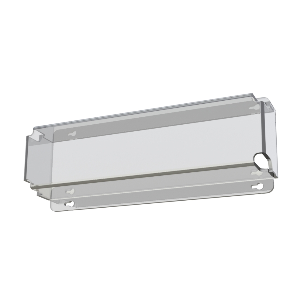 Protect.minge plexi glas lxwxd=370x140x77mm