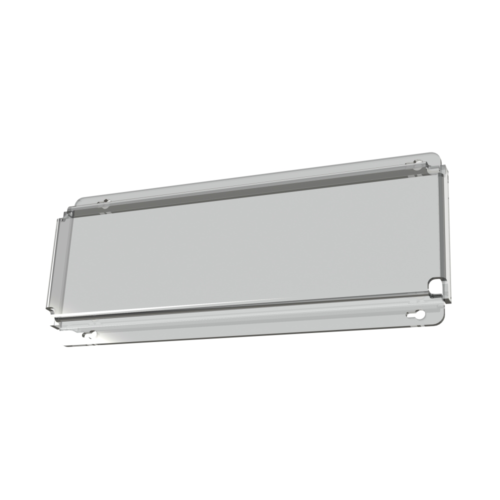 Protect.minge plexiglas lxwxd=415x171x31mm,ptr.KB incastrat