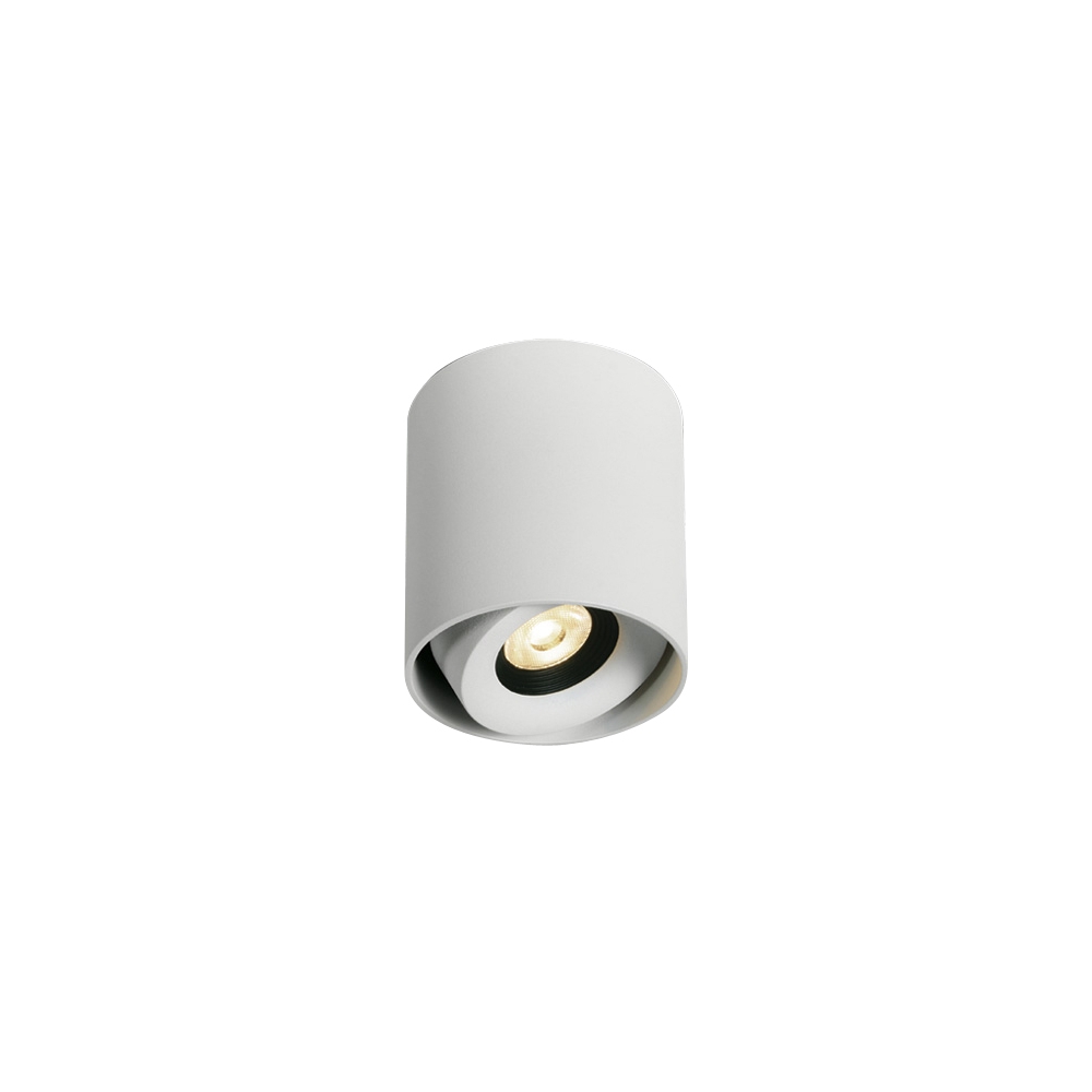 Pukki Round LED 8W 640lm 3000K 36&deg; 220-240V Triac IP20 alb